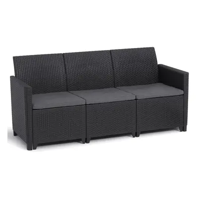 MARIE 3 SEATERS SOFA - grafit