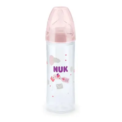 Baba cumisüveg NUK LOVE 250 ml, 6-18 h rózsaszín