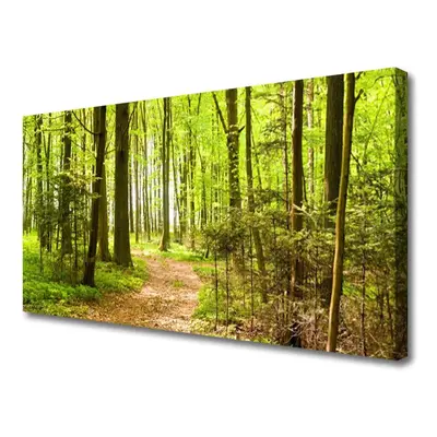 Canvas kép Forest Path Természet 140x70 cm