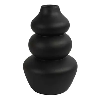 CAIRN fekete kerámia váza 22 cm