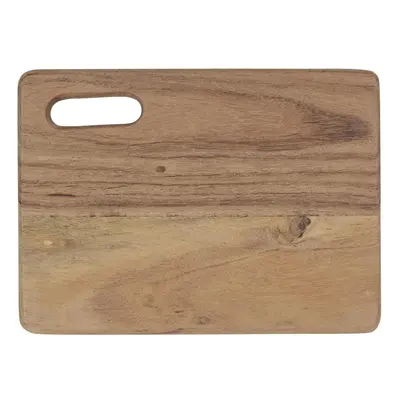 IB Laursen OVAL HOLE ACACIA WOOD fából készült vágódeszka 20 x 15 cm