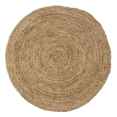 IB Laursen Jutaszőnyeg ROUND NATURAL 90 cm