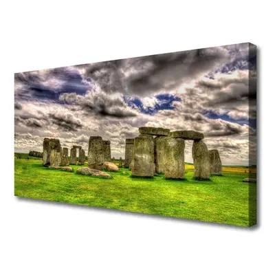 Vászonkép Stonehenge Tájkép 100x50 cm