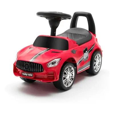 Zenélő bébitaxi Baby Mix RACER piros