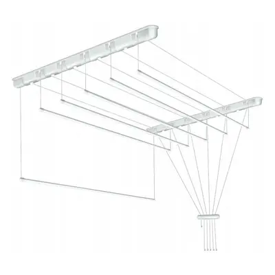 Erga Erga, mennyezeti akasztó ruhaszárításhoz 7x110 cm, fehér, ERG-SEP-10SUSSUF1107P