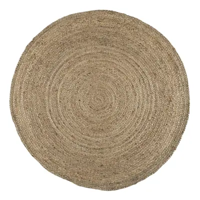 IB Laursen Jutaszőnyeg ROUND NATURAL 120 cm