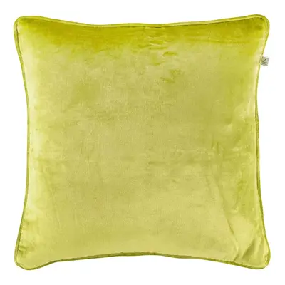 VELVET lime dekoratív párnahuzat 45x45 cm