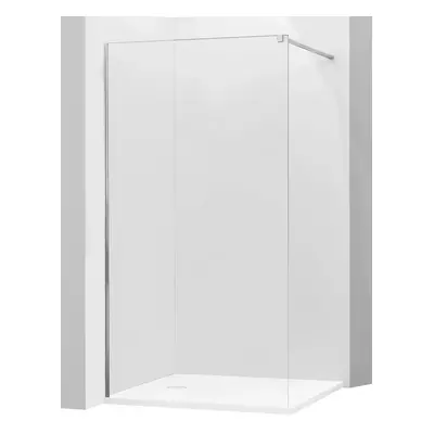 Mexen Kioto, sprchová zástena Walk-In 55x200 cm, 8mm číre sklo, 800-055-000-00-00