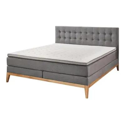 Kontinentális ágy BOXSPRING WESTWOOD BX2290 180x200 cm - sötétszürke