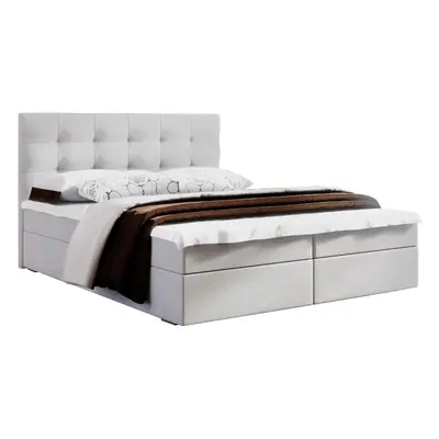 Zondo Franciaágy Boxspring 140 cm Fade 2 (bézs) (matraccal és tárolóhellyel). 1046492