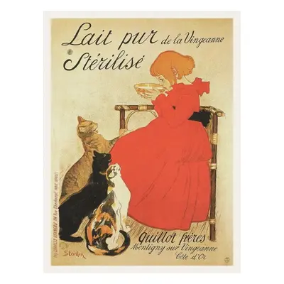 Reprodukció Pure Sterilized Milk, Thophile Steinlen