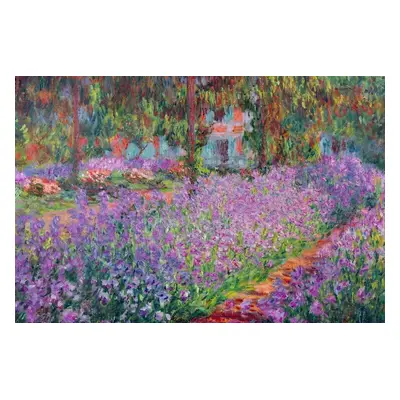 Reprodukció The Artist's Garden at Giverny, 1900, Claude Monet