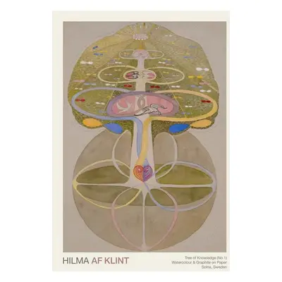 Reprodukció Tree of Knowledge Series (No.1 out of 8) - Hilma af Klint