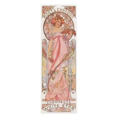 Reprodukció Moët & Chandon White Star Champagne, Alfons Mucha