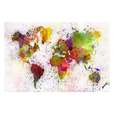 XXL Poszter World Map - Watercolour