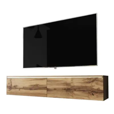 MENDES D 140 TV asztal, 140x30x32, tölgy wotan