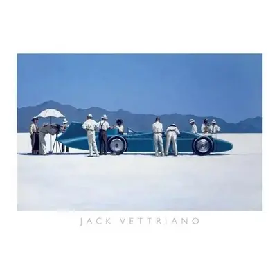 Művészeti nyomat Bluebird at Bonneville, 1995, Jack Vettriano