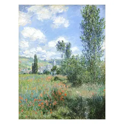 Reprodukció View of Vetheuil (1880), Claude Monet