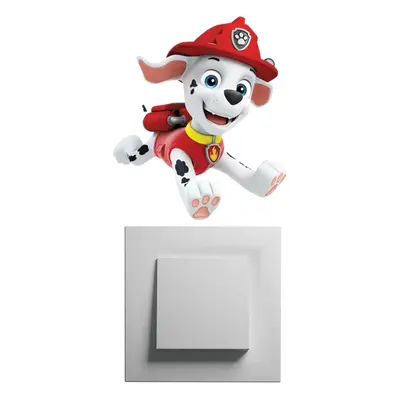 PIPPER. Matrica a kapcsoló felett "PAW Patrol - Marshall"