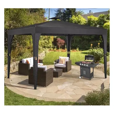 Deuba Rattan pavilon 3x4 m - antracit