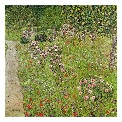 Reprodukció Orchard with roses, Gustav Klimt