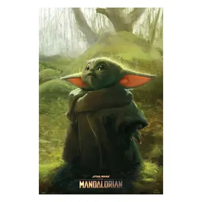 Plakát Star Wars: The Mandalorian - Grogu