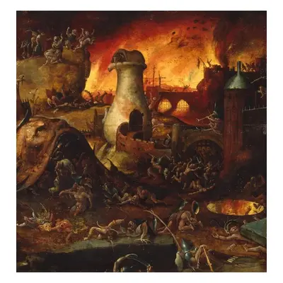 Reprodukció Hell, Hieronymus Bosch