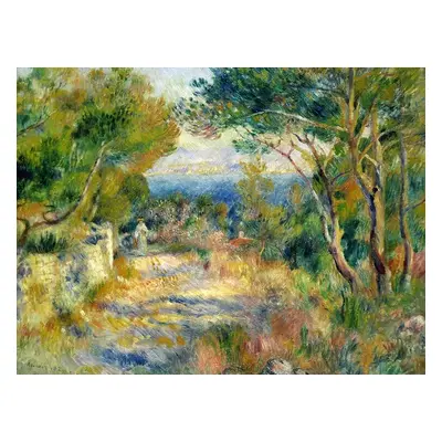 Reprodukció L'Estaque (1882), Pierre Auguste Renoir