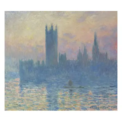 Reprodukció The Houses of Parliament / Sunset (1903), Claude Monet