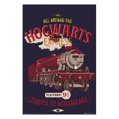 Plakát Harry Potter - Hogwarts Express