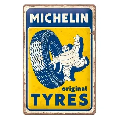 Fém tábla Michelin - Original Tyres