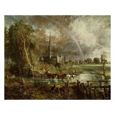 Reprodukció Salisbury Cathedral From the Meadows, 1831, John Constable