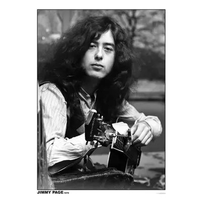 Plakát Led Zeppelin / Jimmy Page - Guitar 1970