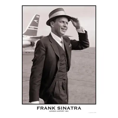 Plakát Frank Sinatra - London Airport 1961