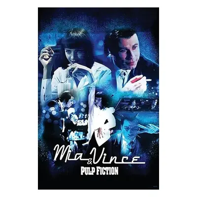 Plakát Pulp Fiction - Mia & Vince