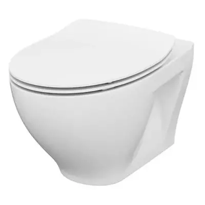 Cersanit Moduo CleanOn, szett 934 függesztett wc csésze + wc ülőke, K701-147