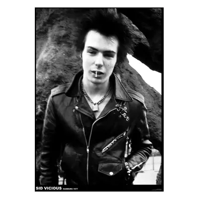 Plakát Sid Vicious - Hamburg 1977