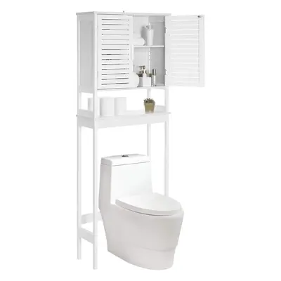 SONGMICS WC feletti tárolószekrény 23x60x173 cm, fehér