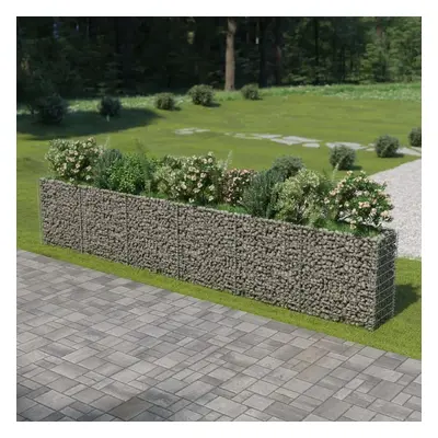 vidaXL horganyzott acél gabion magaságyás 540 x 50 x 100 cm