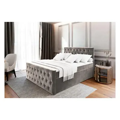 FENDI kárpitozott boxspring ágy, 180x200, casablanca 14