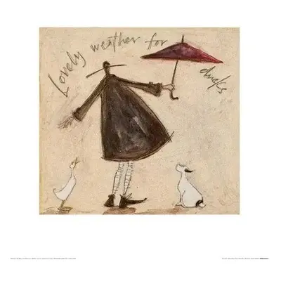 Művészeti nyomat Sam Toft - Lovely Weather For Ducks