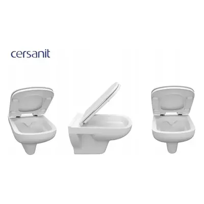 Cersanit COLOR WC-ülőke hőre keményedő / antibakteriális, fehér, K98-0092