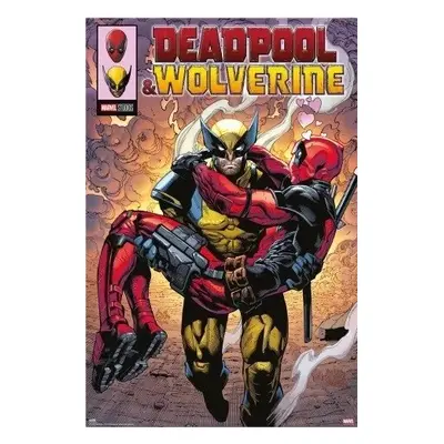 Plakát Marvel - Deadpool & Wolverine