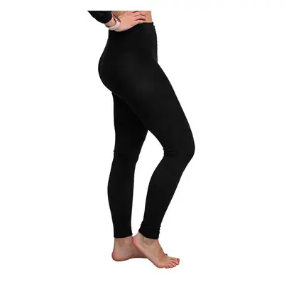 TEGGI fekete női thermo leggings - többféle méretben Méret: XXL