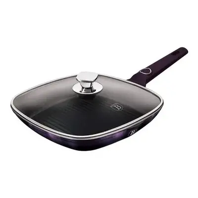 BerlingerHaus Grill serpenyő fedővel (28 cm) Purple Eclipse Collection BH/7105