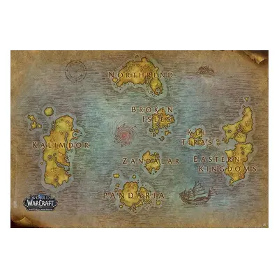 Plakát World Of Warcraft - Map