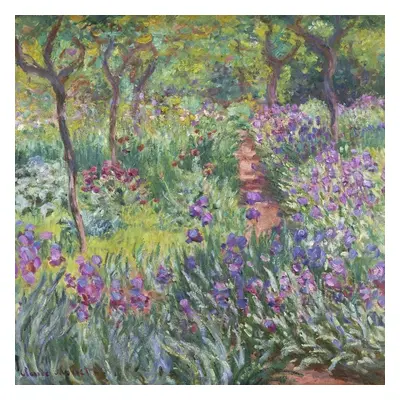 Reprodukció The Garden in Giverny, Claude Monet