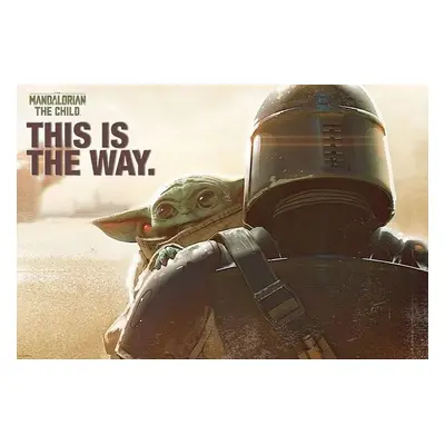 Plakát Star Wars: The Mandalorian - This Is The Way