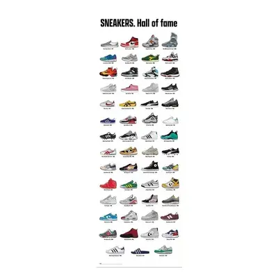 Plakát Sneakers - Hall of Fame