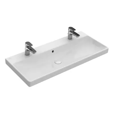 Mosdó Villeroy & Boch Avento 100x47 cm fehér színben fényes felülettel két nyílás a csaptelep sz